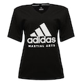 Camiseta adidas Martial Arts - Feminina PRETO