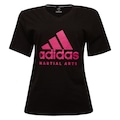 Camiseta adidas Martial Arts - Feminina PRETO