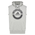 Camiseta Regata com Capuz adidas Combat Sports CS - Masculina CINZA