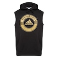 Camiseta Regata com Capuz adidas Combat Sports CS - Masculina PRETO