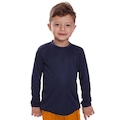 Camiseta Manga Longa Dellas Fit Térmica - Infantil AZUL ESCURO