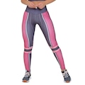 Calça Legging Manalinda Listras - Feminina ESTAMPADO