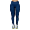 Calça Legging Manalinda Lisa - Feminina AZUL ESCURO
