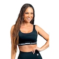 Top Fitness com Bojo Manalinda - Feminino PRETO