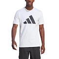 Camiseta adidas TR-ES FR Logo T - Masculina BRANCO/PRETO