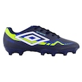 Chuteira de Campo Umbro Prism + - Adulto AZUL ESC/VERDE