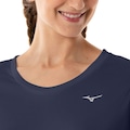 Camiseta Feminina Mizuno Manga Longa Energy AZUL