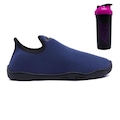 Sapatilha Aquática Acqua Stile New Fox - Feminina + Coqueteleira AZUL