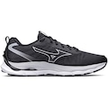 Tênis Mizuno Wave Dynasty 5 - Masculino PRETO/CINZA/BRANCO
