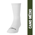 Meia Tática Cano Médio BR Force Combate - Adulto BRANCO