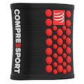 Munhequeira Compressport Sweat Band 3D.DOTS PRETO/VERMELHO