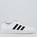 Tênis adidas Grand Court Base 2.0 Simp - Masculino BRANCO/PRETO