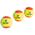 Kit de Bolas para Beach Tennis Acte Sports Stage 2 ITF - 3 Bolas NAO SE APLICA
