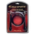 Corda de Pular Gold Sports CrossTrainer Polaris Pro II com Rolamento - 3 mts PRETO