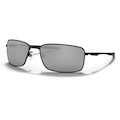 Óculos de Sol Oakley Square Wire Iridium Polarizado - Unissex PRETO