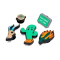 Kit de Acessórios para Sandália Crocs Jibbitz Summer Fest - 5 Unds BRANCO