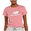 Camiseta New Balance Essentials Basic - Feminina ROSA CLARO