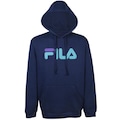 Blusão de Moletom com Capuz Fila Comfort Letter Winter - Masculino AZUL ESC/AZUL CLA