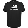 Camiseta New Balance Essentials Basic - Masculina PRETO/BRANCO