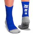Meia Cano Alto Poker Esportiva Antiderrapante - Adulto AZUL