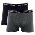 Kit 2 Cueca Mash Boxer Cotton Masculina CINZA/CINZA ESC