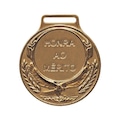 Kit Medalhas Vitória Honra ao Mérito 39000 39MM com Fita - 10 Unidades BRONZE