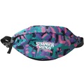 Pochete Quiksilver Stranger Things Belt Bag Full Print Purple Lilas