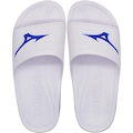 Chinelo Slide Mizuno Enerzy Logo Eva - Masculino BRANCO/AZUL ESC