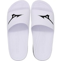 Chinelo Slide Mizuno Enerzy Logo Eva - Masculino BRANCO/PRETO