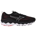 Tênis Mizuno Wave Way 3 - Masculino PRETO/VERMELHO