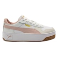 Tênis Puma Carina Street BDP - Feminino BRANCO/ROSA ESC