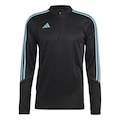 Jaqueta de Moletom sem Capuz adidas Treino Tiro 23 Club - Masculina PRETO/AZUL