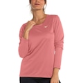 Camiseta Mizuno Manga Longa Nirvana - Feminina ROSA ESCURO
