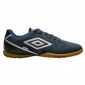 Chuteira Futsal Adulto Umbro Attak Eternal AZUL ESC/CINZA