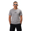Camiseta Oakley Bark New Tee - Masculina CINZA ESC MESCLA