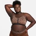 Top Fitness com Bojo Nike - Feminino Laranja Cla/Preto