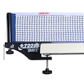 Rede de Tênis de Mesa DHS P145 com suporte e Régua ITTF Approved Sistema Rosca AZUL