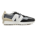 Opção de cor PRETO/CINZA de Tênis New Balance 327V1 - Masculino