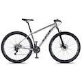 Bicicleta Aro 29 KRW S50 Alumínio - Câmbio Shimano TZ - Freio a Disco Ltx - 24v - Adulto PRATA/PRETO