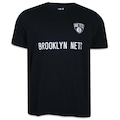 Camiseta New Era Regular NBA Brooklyn Nets Back To School - Masculina PRETO