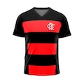 Camiseta Braziline Flamengo Scope Infantil VERMELHO/PRETO
