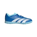 Chuteira Society adidas Predator Accuracy.4 - Adulto AZUL/BRANCO