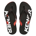 Chinelo Kenner Red - Masculino PRETO/VERMELHO