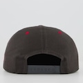 BONÉ ABA CURVA DO INTERNACIONAL ESCUDO FUTFANATICS - SNAPBACK - ADULTO VERMELHO