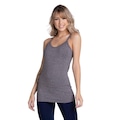 Camiseta Regata Vekyo Básica - Feminina CINZA