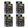 Kit Câmara de Ar 29 x 1.75/2.35 Pirelli MTB Bico Fino 48 mm - 4 unidades PRETO