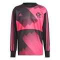 Camisa de Goleiro do Flamengo Icon adidas - Masculina PRETO