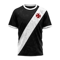 Camisa Braziline Vasco da Gama Building - Infantil PRETO/BRANCO