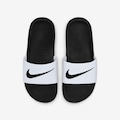 Chinelo Slide Nike Kawa - Infantil BRANCO/PRETO