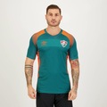 Camisa do Fluminense Aquecimento 2023 Umbro - Masculina VERDE